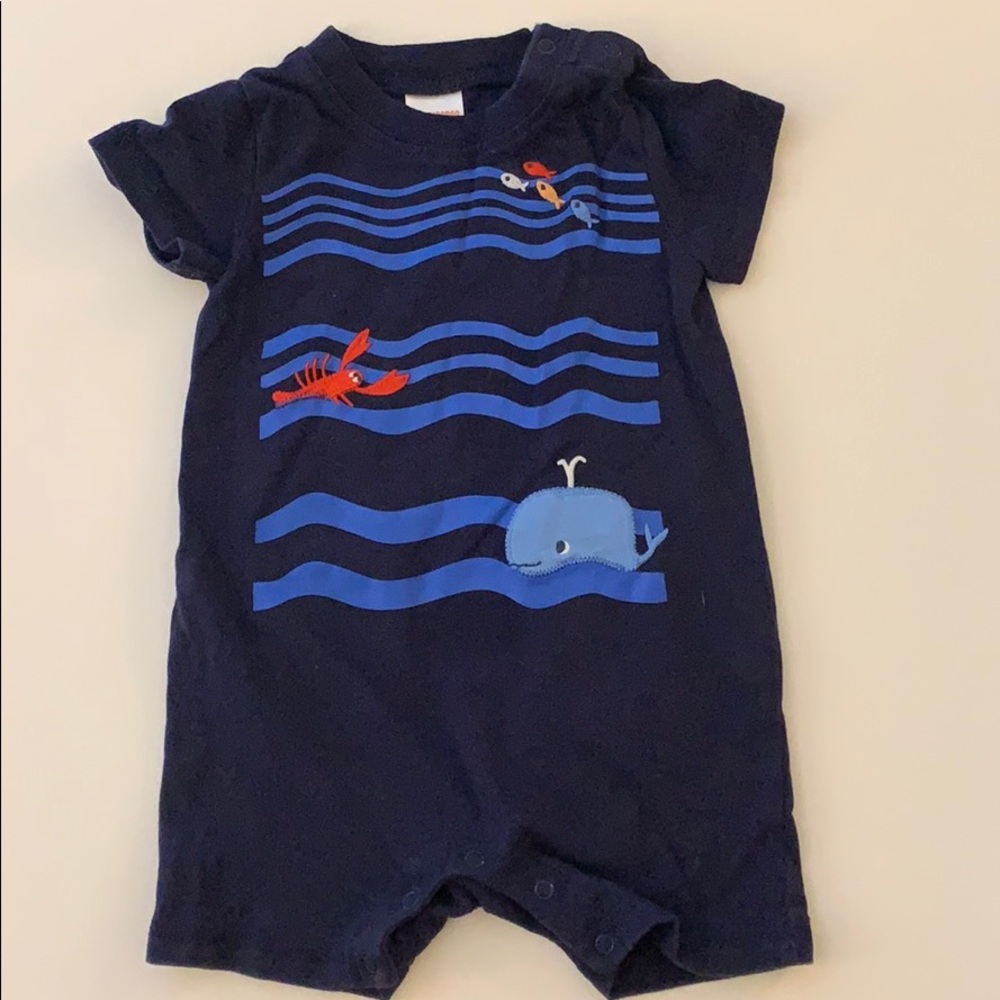 Boys fishing jumpsuit with pocket